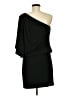 Jessica Simpson Solid Black Cocktail Dress Size M - photo 2
