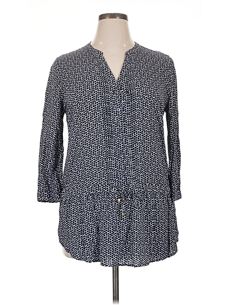 Pre-owned Tory Burch Casual Dress In Blue