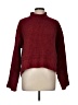 Altar'd State 100% Polyester Solid Burgundy Turtleneck Sweater Size M - photo 1