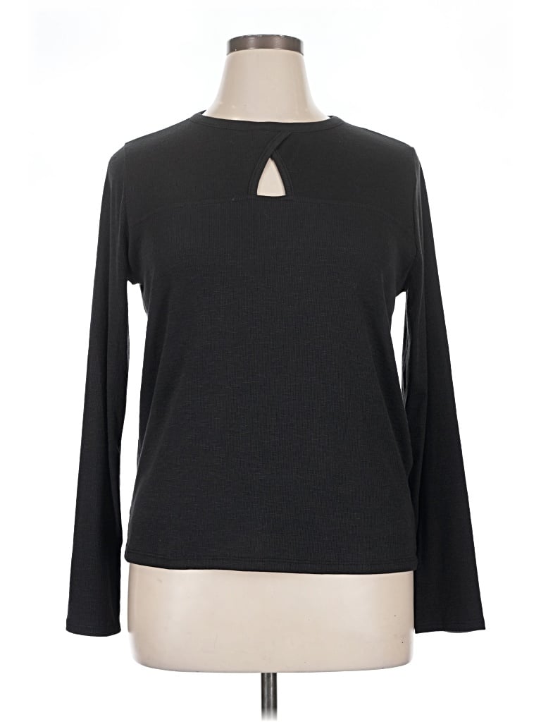 Pre-owned Staccato Long Sleeve T-shirt In Black