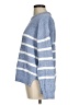 Time and Tru 100% Recycled Polyester Stripes Blue Pullover Sweater Size M - photo 5
