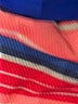 Pez D'Or Stripes Blue Pink Swimsuit Bottoms Size S - photo 3