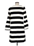 J.Crew Stripes Black Casual Dress Size M - photo 2