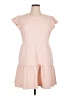 DKNY Solid Pink Casual Dress Size 16 - photo 1