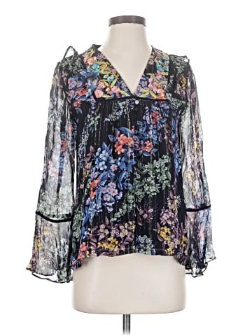 Vineet Bahl 3/4 Sleeve Blouse (view 1)