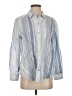 Tommy Bahama Stripes Blue Long Sleeve Button-Down Shirt Size XS - photo 1