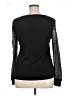 Unbranded 100% Polyester Black Long Sleeve Top Size XL - photo 2