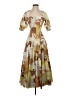 Jonathan Simkhai Print Yellow Casual Dress Size 2 - photo 1