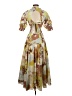 Jonathan Simkhai Print Yellow Casual Dress Size 2 - photo 2