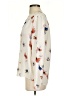 Joie 100% Silk Ivory Long Sleeve Silk Top Size S - photo 5