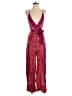 Free People Paisley Red Jumpsuit Size 0 - photo 1