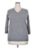 Avenue Gray Pullover Sweater Size 18 - 20 Plus - photo 1