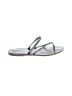 Pedro Garcia Silver Tan Sandals Size EU 37 1/2 - photo 1