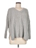Natural Reflections Chevron-herringbone Gray Pullover Sweater Size M - photo 1