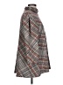 John Paul Richard Plaid Gray Poncho Size L - photo 4