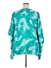 Liz Claiborne 100% Rayon Paisley Teal Pullover Sweater Size 2X - photo 2