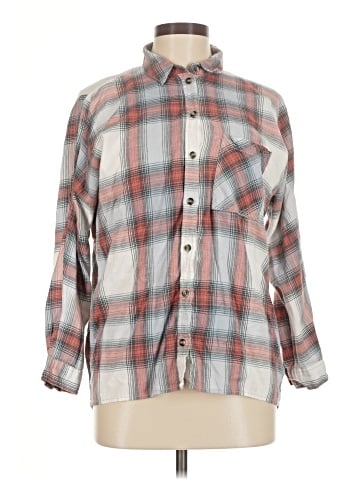 BDG Long Sleeve Button-Down Shirt (view 1)