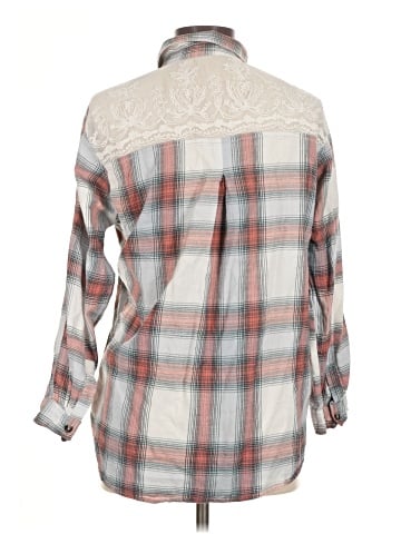 BDG Long Sleeve Button-Down Shirt (view 2)