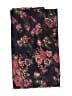 Unbranded Floral Black Blue Scarf One size - photo 2