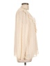 Shilla 100% Polyester Ivory Long Sleeve Blouse Size L - photo 4