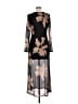 Assorted Brands 100% Polyester Black Cocktail Dress Size M - photo 2