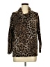 Clara Sun Woo Animal Print Brown Pullover Sweater Size M - photo 1