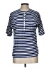 Unbranded Blue Short Sleeve Henley Size L (estimated) - photo 1