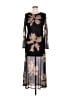 Assorted Brands 100% Polyester Black Cocktail Dress Size M - photo 1