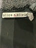 Alice + Olivia 100% Polyester Black Cocktail Dress Size 14 - photo 7