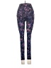 Assorted Brands Floral Purple Leggings Size L - photo 2