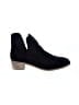 Seven7 100% Leather Black Ankle Boots Size 11 - photo 1