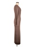 Shein Solid Brown Casual Dress Size 6 - photo 4