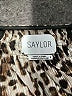 Saylor 100% Polyester Animal Print Brown Long Sleeve Blouse Size S - photo 7