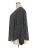 Torrid Gray Long Sleeve Blouse Size 2X Plus (2) - photo 5