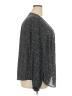Torrid Gray Long Sleeve Blouse Size 2X Plus (2) - photo 4