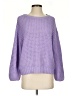 99 Jane Street Solid Purple Pullover Sweater Size S - photo 1