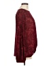 Umgee Burgundy Red Long Sleeve Blouse Size M - photo 4