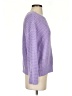 99 Jane Street Solid Purple Pullover Sweater Size S - photo 4
