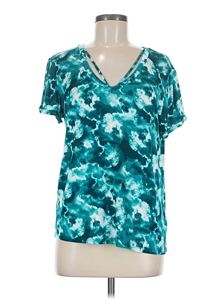 Pre-owned Rock&republic Active T-shirt In Teal