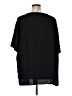 Cotton Bleu Black Short Sleeve Blouse Size XL - photo 2