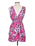 Unbranded Floral Pink Cocktail Dress Size S (estimated) - photo 2