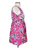 Unbranded Floral Pink Cocktail Dress Size S (estimated) - photo 4
