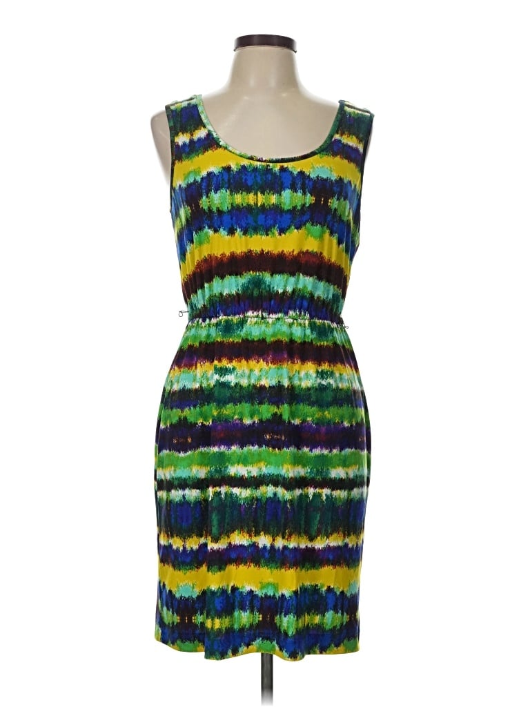 Pre-owned Calvin Klein Cocktail Dress In Green