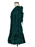 Double Crazy 100% Polyester Animal Print Teal Cocktail Dress Size M - photo 5