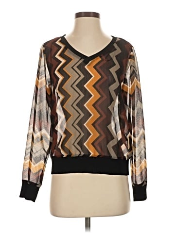 Missoni For Target Long Sleeve Blouse (view 1)