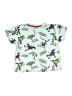Marvel 100% Cotton Animal Print Green Short Sleeve T-Shirt Size 4 - photo 1
