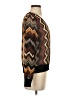 Missoni For Target Brown Long Sleeve Blouse Size S - photo 4