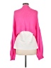 Unbranded 100% Polyester Floral Pink Cardigan Size M (estimated) - photo 2