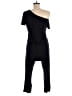 Collection By Cezele Solid Black Jumpsuit Size M - photo 2