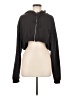 Collusion Black Zip Up Hoodie Size 6 - photo 1